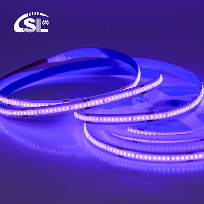Ervaar de magie van 24VDC elektroplate COB 320Ds 8mm Ra 85 Purple LED Light Strip