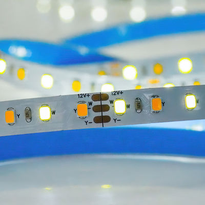 Gepersonaliseerd CCT 12V24V 8mm 120leds 3000K-6500K Warm White-White SMD2835 Led Strip Light