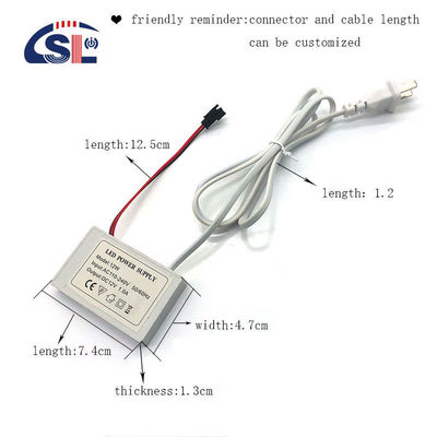 12V 1A 12W Customized Special Integrated Touch Sensor Switch voor Badkamer Vanities Mirrors
