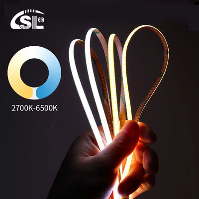 SL- COB-03208DB 8 mm PCB Breedte 180 graden Bekijkhoek Blauwe LED-lichtstrook