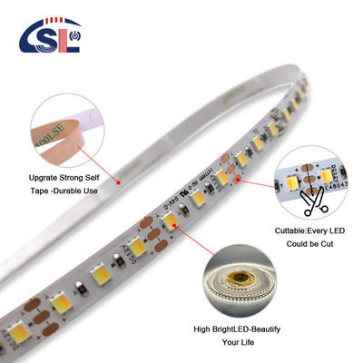 2835 CCT LED-strook 120Leds/m Dubbele witte kleur Temperatuur verstelbare flexibele band