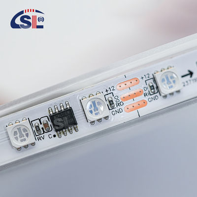 12V WS2811 60Leds Magic Digital Multi Color 5050 Adreseerbare RGB LED Strip Pixel Warm White IP20 Decor Controller