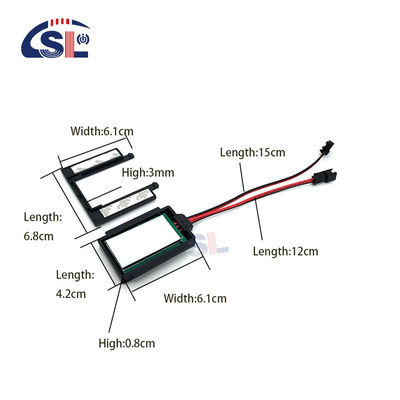 12V Single Key Smart LED Mirror Touch Sensor Schakelaar voor Dimmer Touch Schakelaar bij Direct