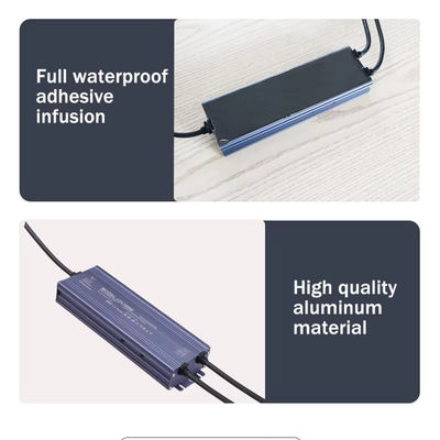 24V Invoerspanning LED-lichttransformer IP67 waterdicht voor buiten 60W 200W 400W 500W