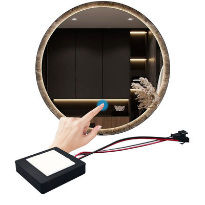 60W drie-kleurige LED Smart Single Key Touch Dimmer Schakelaar voor aangepaste badkamer spiegel
