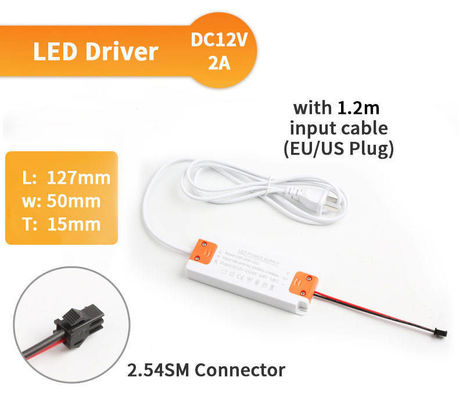 SL Handy Lightweight Power Supply LED Driver 12W 24W 36W 48W 60W voor badkamer spiegels