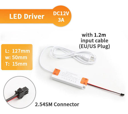 SL Handy Lightweight Power Supply LED Driver 12W 24W 36W 48W 60W voor badkamer spiegels