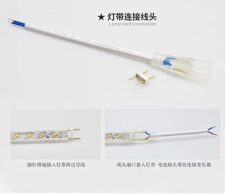Moderne ontwerp LED-lamp met 12V/24V aansluitkabel en gemakkelijke installatie