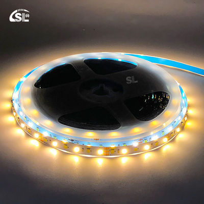 Dubbelkleurige LED-lichtstroken SMD 2835 120D 8mm 1200-1600LM 2700K-6500K 35Koper Ra70