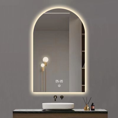 Hotel Huis Badkamer Decoratie Moderne design Touch Screen Smart Mirror Met LED-lichten en sensor schakelaar
