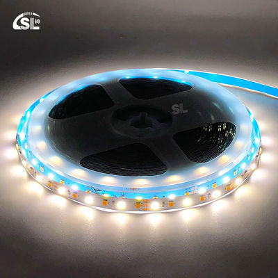 Dubbelkleurige LED-lichtstroken SMD 2835 120D 8mm 1200-1600LM 2700K-6500K 35Koper Ra70