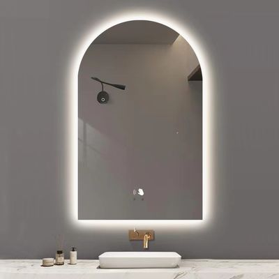 Hotel Huis Badkamer Decoratie Moderne design Touch Screen Smart Mirror Met LED-lichten en sensor schakelaar