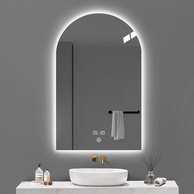 Hotel Huis Badkamer Decoratie Moderne design Touch Screen Smart Mirror Met LED-lichten en sensor schakelaar