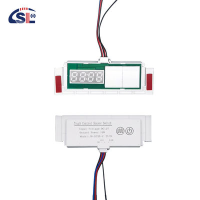 LED-spiegeldefoeger met tijd-temperatuurdisplay aanraaksensor staploze dimmerschakelaar 5A 60W