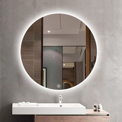 Touchscreen Smart Mirror met LED-lichten en sensor schakelaar voor badkamerverbetering