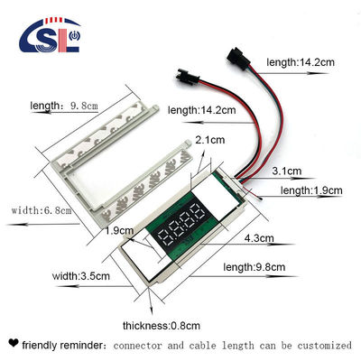 Tijdscherm Slim DC12V 5A 60W Defogger LED-licht Spiegel Touch Sensor Stepless Dimmer Switch