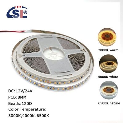 DC12V SMD2835 Elektroplate PCB 120Ds 5mm Ra 80 LED lichtstrook voor residentieel gebruik