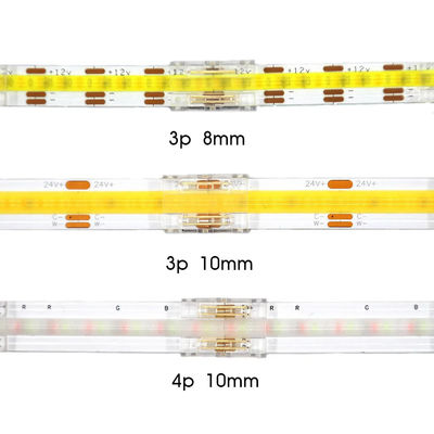 Onbeperkte LED-dichtheidsmeting COB LED-connectoren van band tot draad voor 5 8 10 mm-verbinding