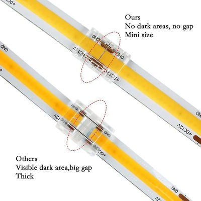 Onbeperkte LED-dichtheidsmeting COB LED-connectoren van band tot draad voor 5 8 10 mm-verbinding