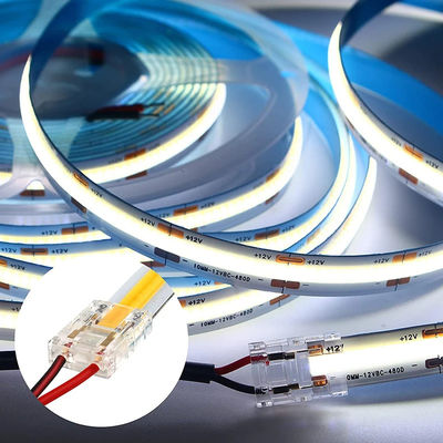 Hotel COB Mini Led Light Strip Draadverbindingen 2 3 Pin Connection Solderless CCT 5 8 10mm LED Strip To Strip Draadverbinding