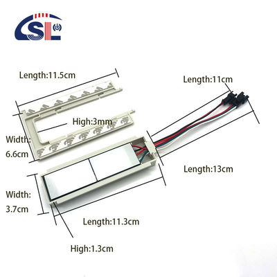36W Single Color LED Defogger met Smart Double Key Touch Dimmer Switch DC12V/5A Input