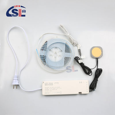 110V 240VAC geïntegreerde spiegel touch dimmer schakelaar voor Smart LED 2,5cm kast licht