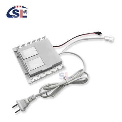 110V 240VAC Dubbele sleutels Badkamer Led verlichting Eén/drie kleuren Aan/uit Dimmer Touch Sensor Switch