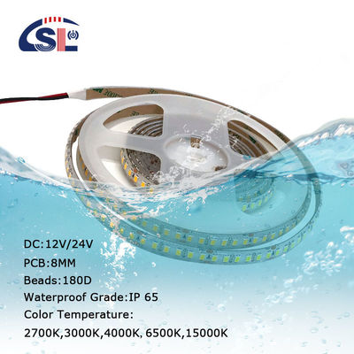 Smart Mirrors LED-lichtstrips met waterdichte drop-glue elektroplate en 8 mm PCB breedte