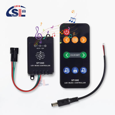 LED-strooklichten Muziekcontroller met afstandsbediening van 10 m en Symphony IC