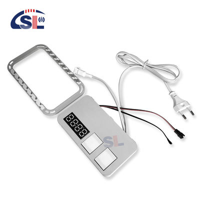 Smart Double Button Touch Sensor Switch met tijd- en temperatuuruitgangsspanning DC12V