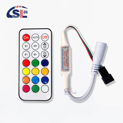 120lm/w Ondersteuning IC Type 12V 21Keys RF Remote Digital LED Controller voor WS2811 WS2812