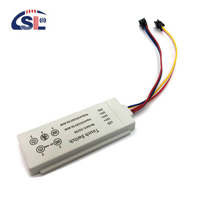 DC 12V 5A 60W Drie knoppen touch sensor schakelaar voor geïntegreerde spiegel radar inductieve