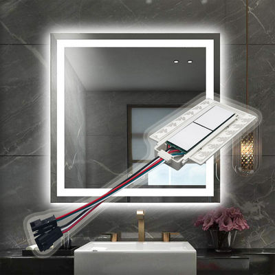 Smart LED On/Off Dimmer functie voor badkamer vanities Mirror SL 12v 12W-60W Split Two Buttons