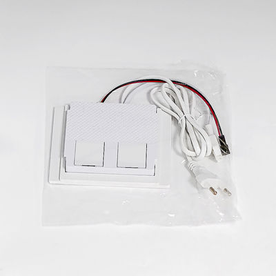 24W geïntegreerde grote twee knoppen enkelkleurige touch sensor schakelaar voor badkamer spiegels