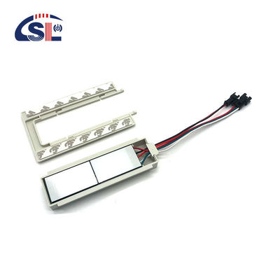 SL 12v Split Twee knoppen Drie kleuren LED Smart Defogger Touch Switch Sensor 11.8cm*6.6cm*1.3cm