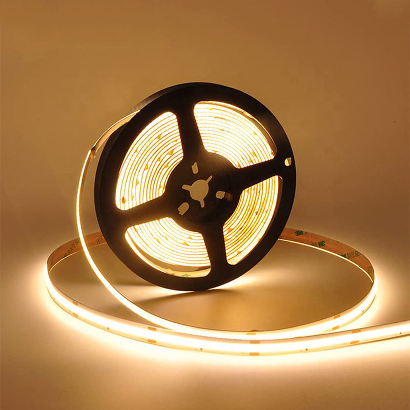IP68 480Leds 3000K Warm Flexible COB Led Strip Light voor Keuken Woonkamer TV Achterlicht Kabinet Hoge helderheid