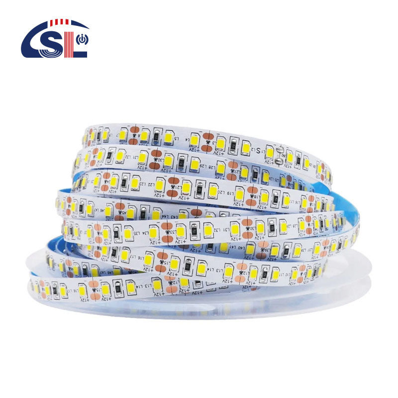 Home 12v 8mm 120leds 12000K Cool White Die-Cutting Board SMD2835 Led Strip Light voor binneninrichting