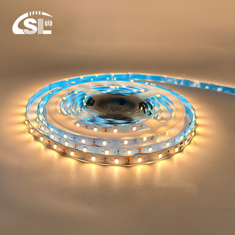 12V 60LEDs/m 2700K-3000K Eenkleurig SMD 2835 Warm White Led Backlight Strip Light