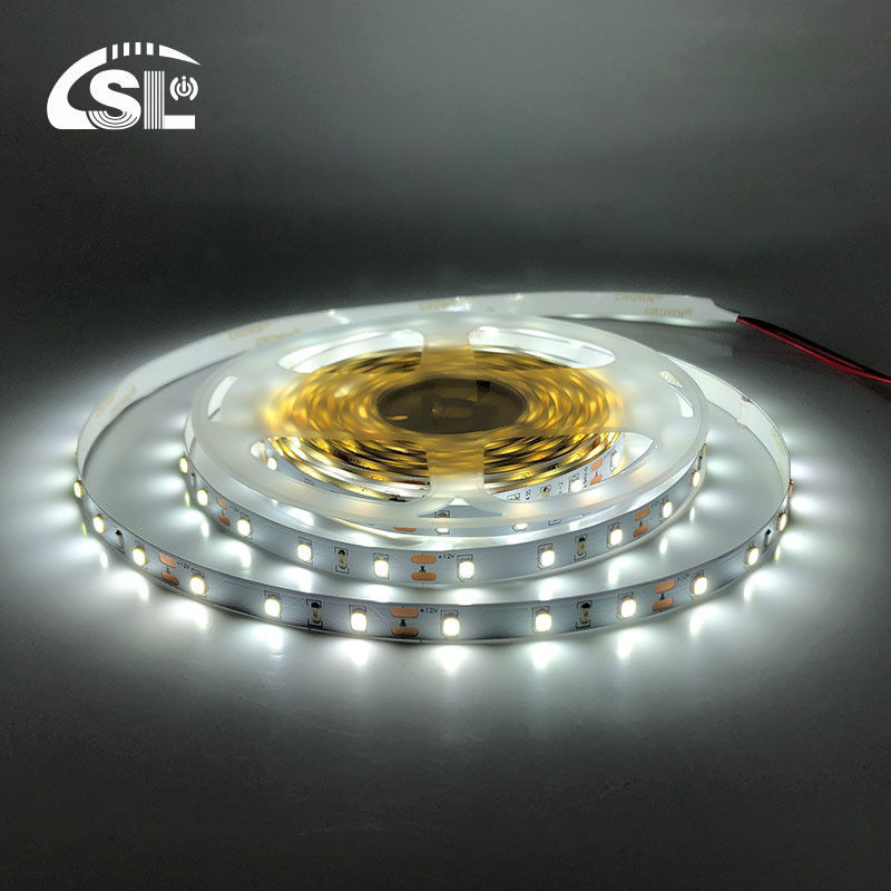 8mm10mm 60leds 6500K White Electroplate SMD2835 Led Strip Light voor binneninrichting