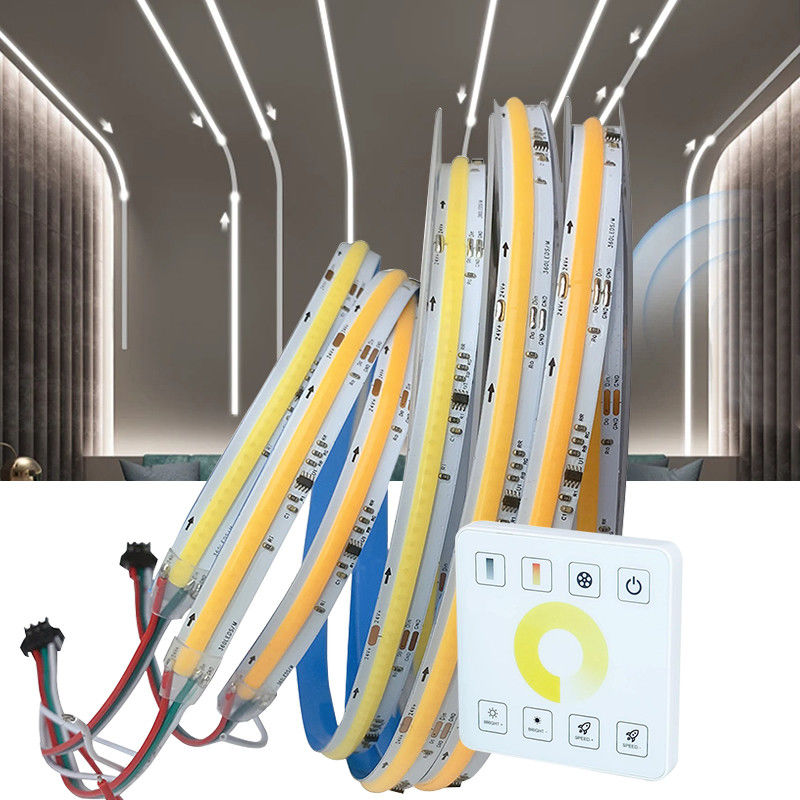50000 uur Werktyd 12V24V 8mm 360LEDs 4000K Natural COB SMD2835 LED Strip Light