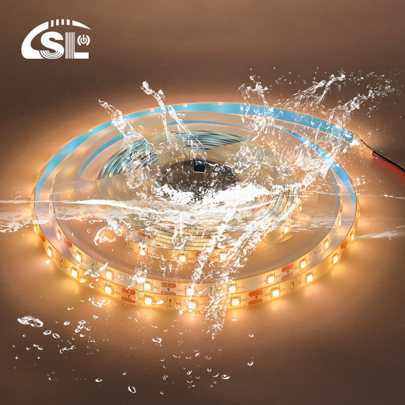 5V 8mm 320LED's 3000K 4000K IP65 1cm One Cut Waterproof Electroplate Flexible COB LED Strip Light