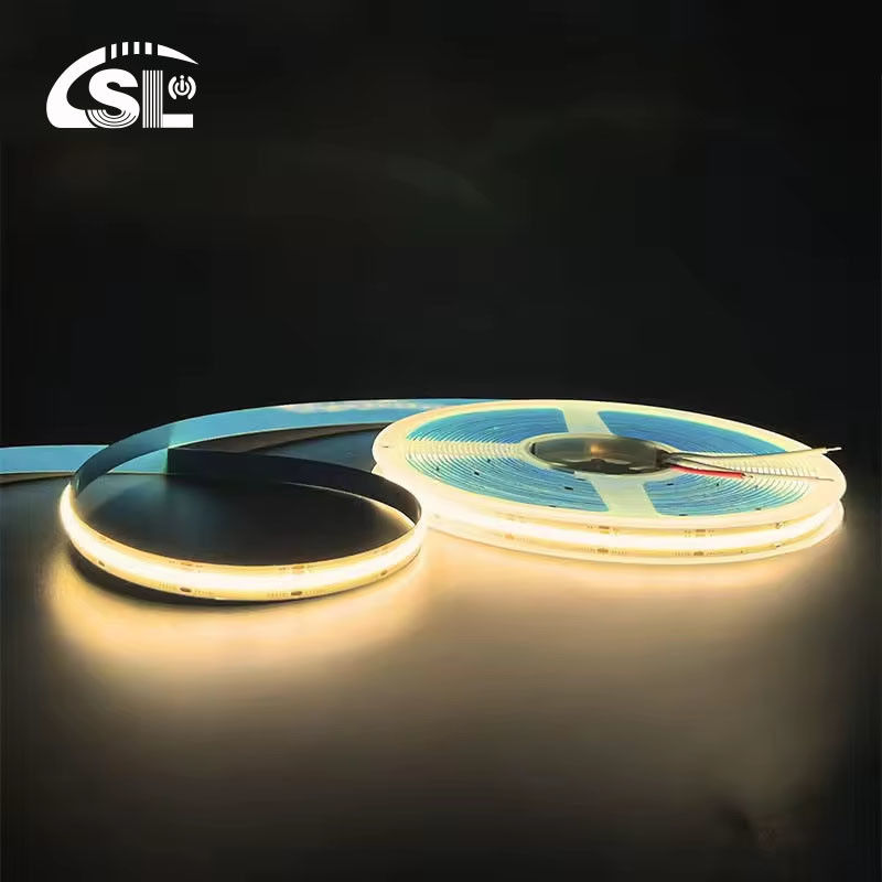 320Leds 3000K Warm Flexible COB Led Strip Light voor Keuken woonkamer Ra90 Flexible