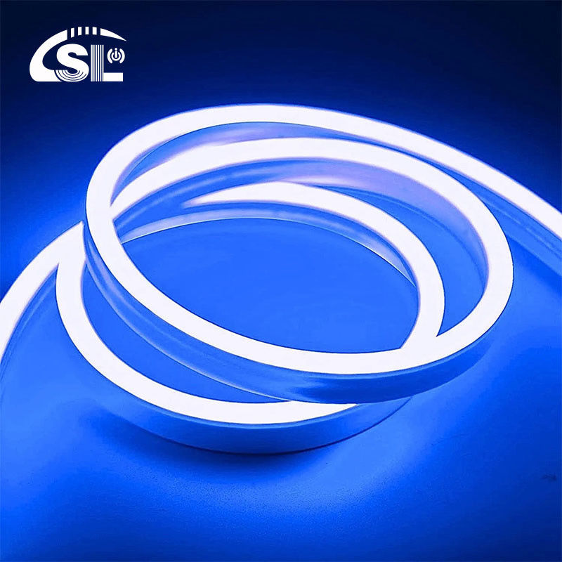 IP65 Waterdicht Blauw LED Neon Flex met 120 LED's/M en werktemperatuur van 40 °C