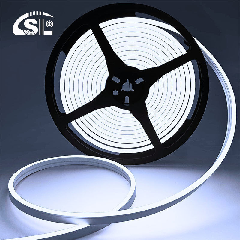 0.4kg Gewicht van het product Koelwit Neon Flex 6000K Mini 24V 4x10mm IP65 Waterdicht 168LEDs/m