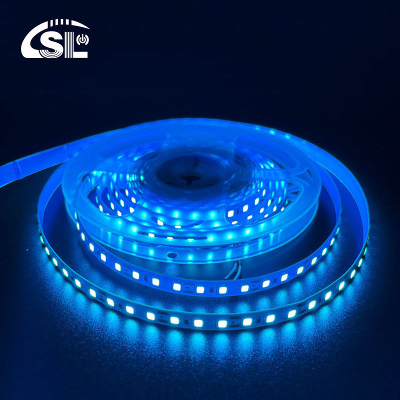 120 leds 8mm 12v 24v Ice-Blue Die-Cutting Board SMD2835 Led Strip Light for Benefit