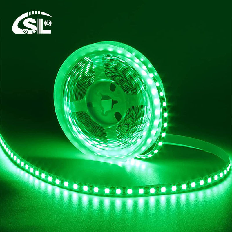 IP20 Rating Hoge helderheid Op maat gemaakte 5V 120LED's Groen één licht één snij elektroplaat SMD2835 LED-strooklicht
