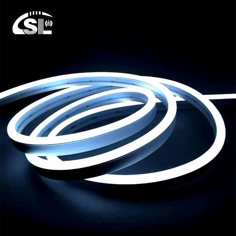 4100K Cool White LED Neon Flex 24V DC Draadloos 8x16mm 120LEDs/m IP65 Waterdicht Ideaal