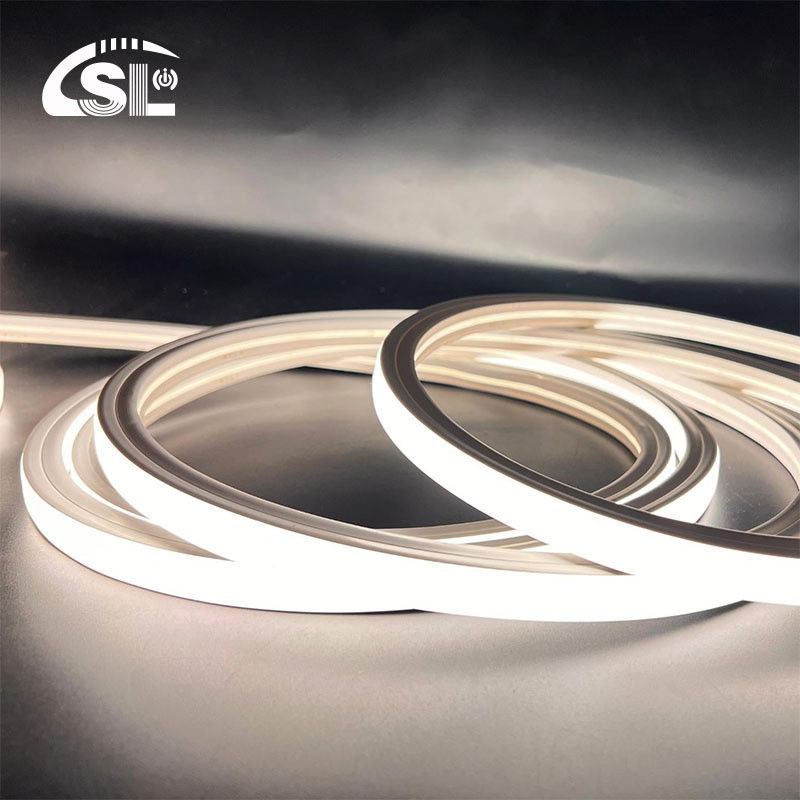 Natuurwit Neon Flex 4000K DC 48V 16x16mm Platte vorm Verticaal buigen IP65 Waterdicht LED Neon Flex
