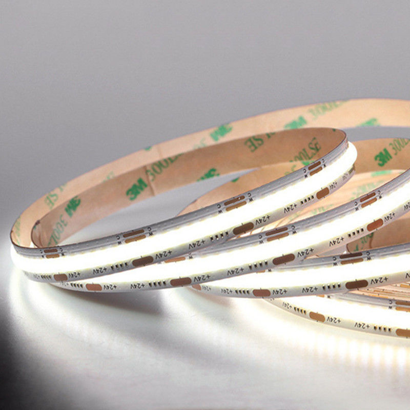 8mm10mm 320Leds Warm Natural White Flexible COB LED Strip Light voor decoratie van hotels