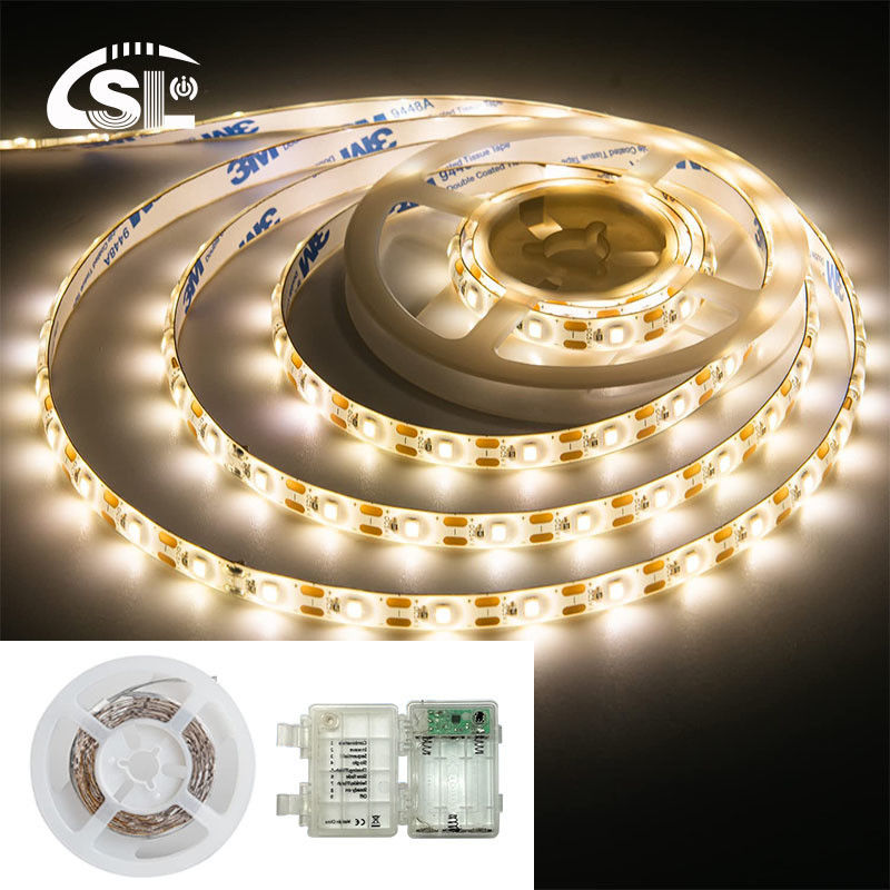Hotel 5v 120leds 8mm 3000K Warm White Led Strip Light met en Luminous Flux/m 2640 lm